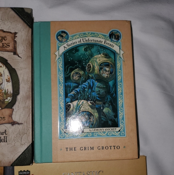 : 4 books The Spiderwick & edge of Chronicles unfortunate events fantastic beast - Picture 4 of 8